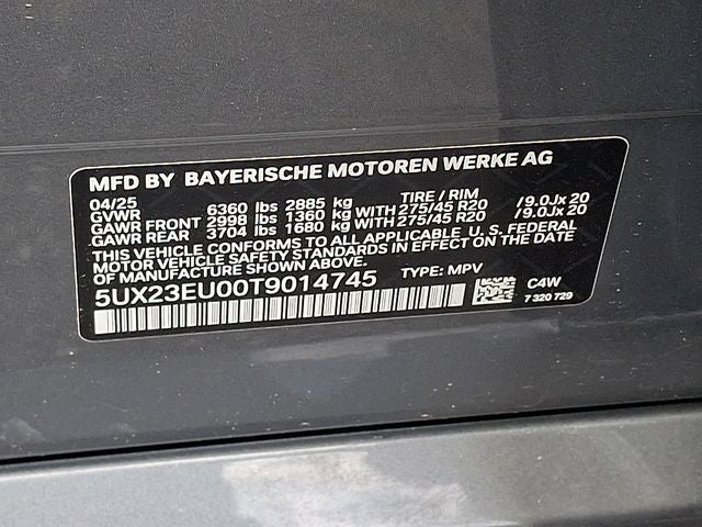 2026 BMW X5 xDrive40i