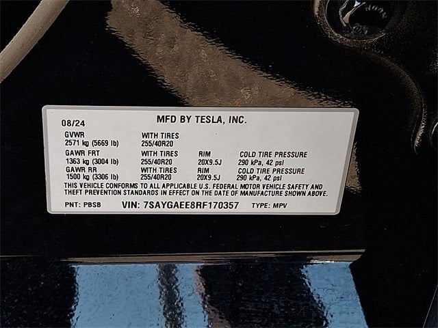 2024 Tesla Model Y Long Range