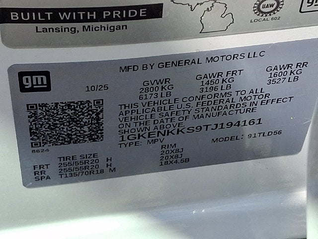 2026 GMC Acadia FWD Elevation