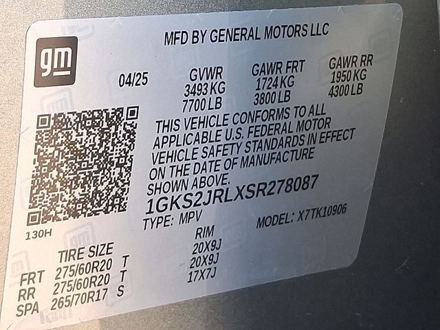 2025 GMC Yukon XL Denali Denali