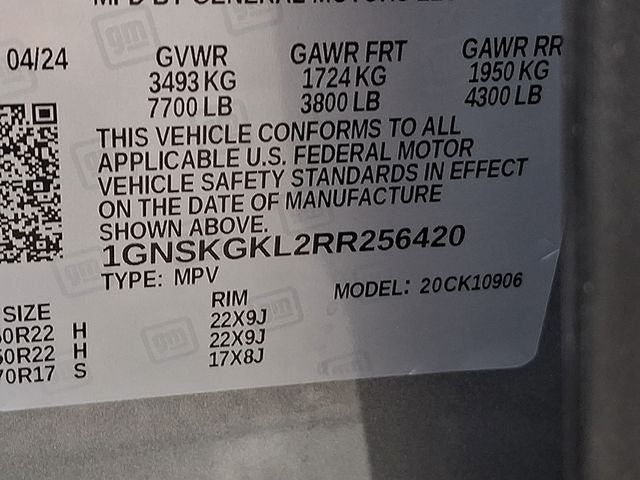 2024 Chevrolet Suburban High Country