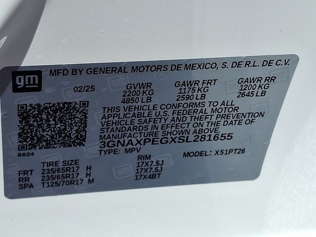 2025 Chevrolet Equinox AWD LT