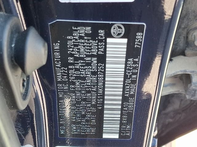 2022 Toyota Camry SE
