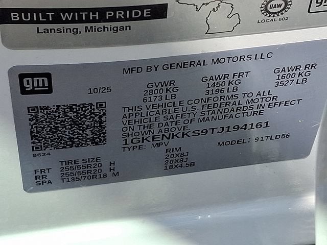 2026 GMC Acadia Elevation