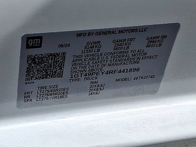 2024 GMC Sierra 2500 HD AT4