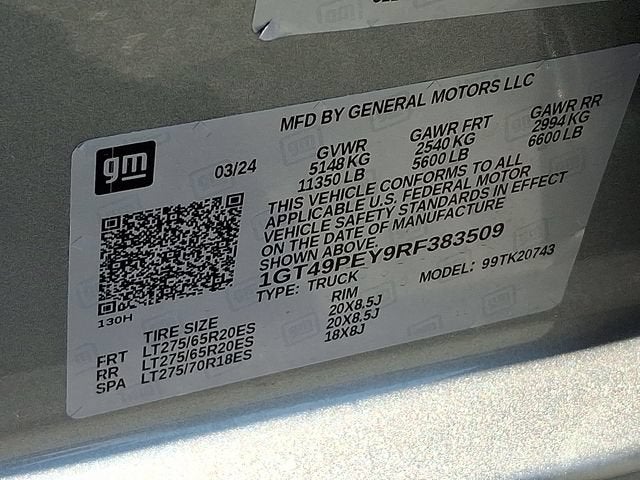 2024 GMC Sierra 2500 HD AT4