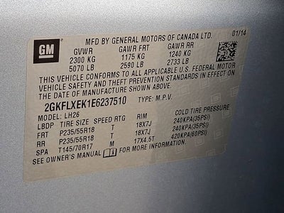 2014 GMC Terrain SLT