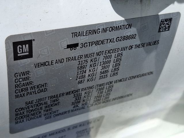 2020 GMC Sierra 1500 SLT