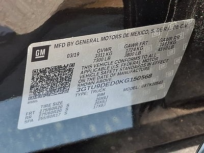2019 GMC Sierra 1500 SLT