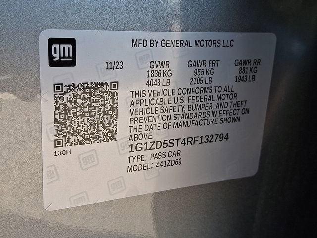 2024 Chevrolet Malibu 1LT