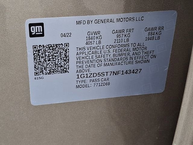 2022 Chevrolet Malibu LT