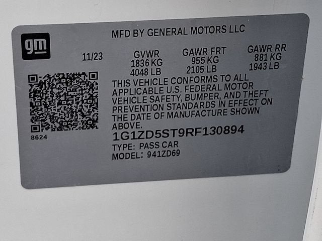 2024 Chevrolet Malibu 1LT