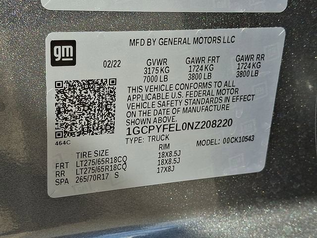 2022 Chevrolet Silverado 1500 LTD LT Trail Boss