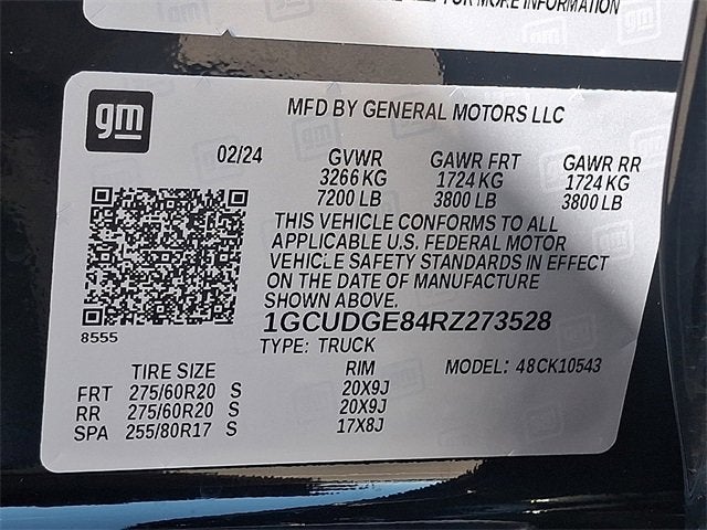 2024 Chevrolet Silverado 1500 LTZ