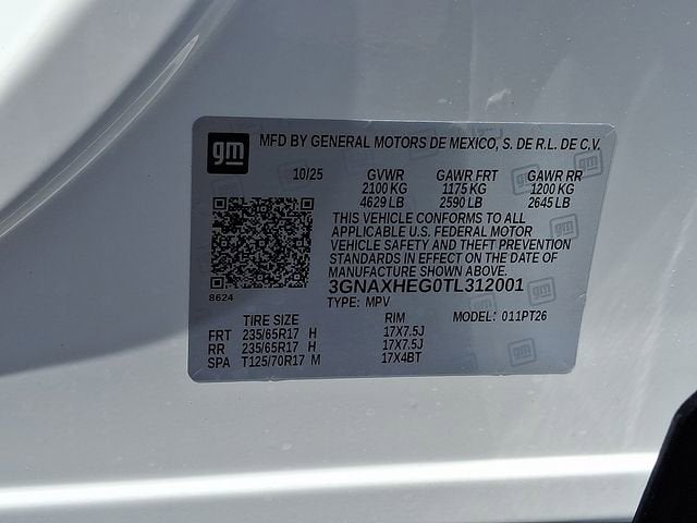 2026 Chevrolet Equinox LT