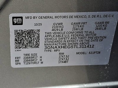 2026 Chevrolet Equinox LT