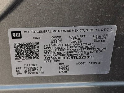 2026 Chevrolet Equinox LT