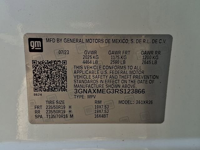 2024 Chevrolet Equinox RS