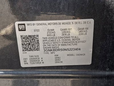 2022 Chevrolet Blazer 3LT