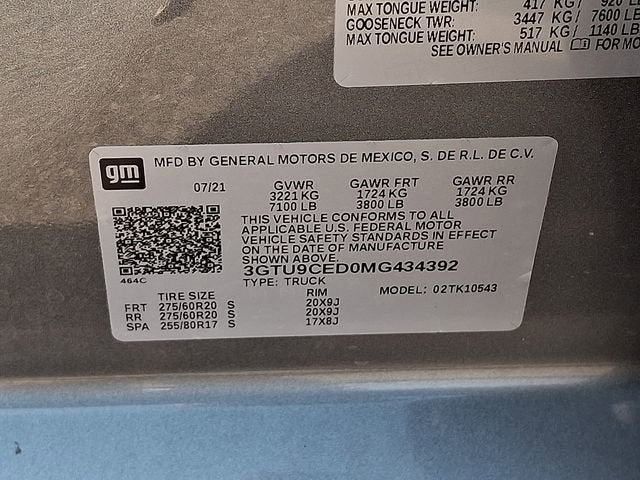 2021 GMC Sierra 1500 Elevation