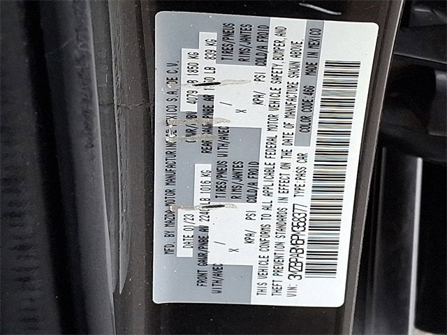 2023 Mazda Mazda3 Sedan 2.5 S Select