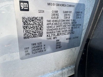 2025 Chevrolet Trax 2RS