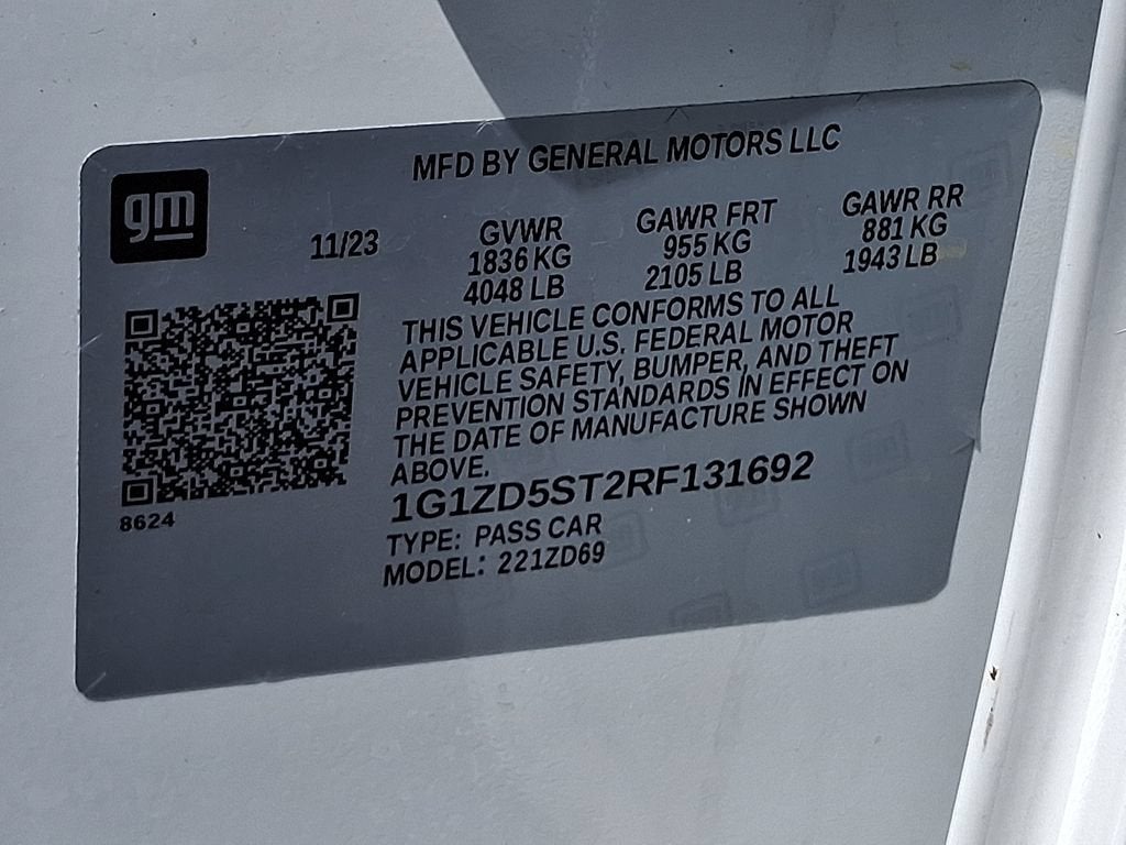 2024 Chevrolet Malibu 1LT