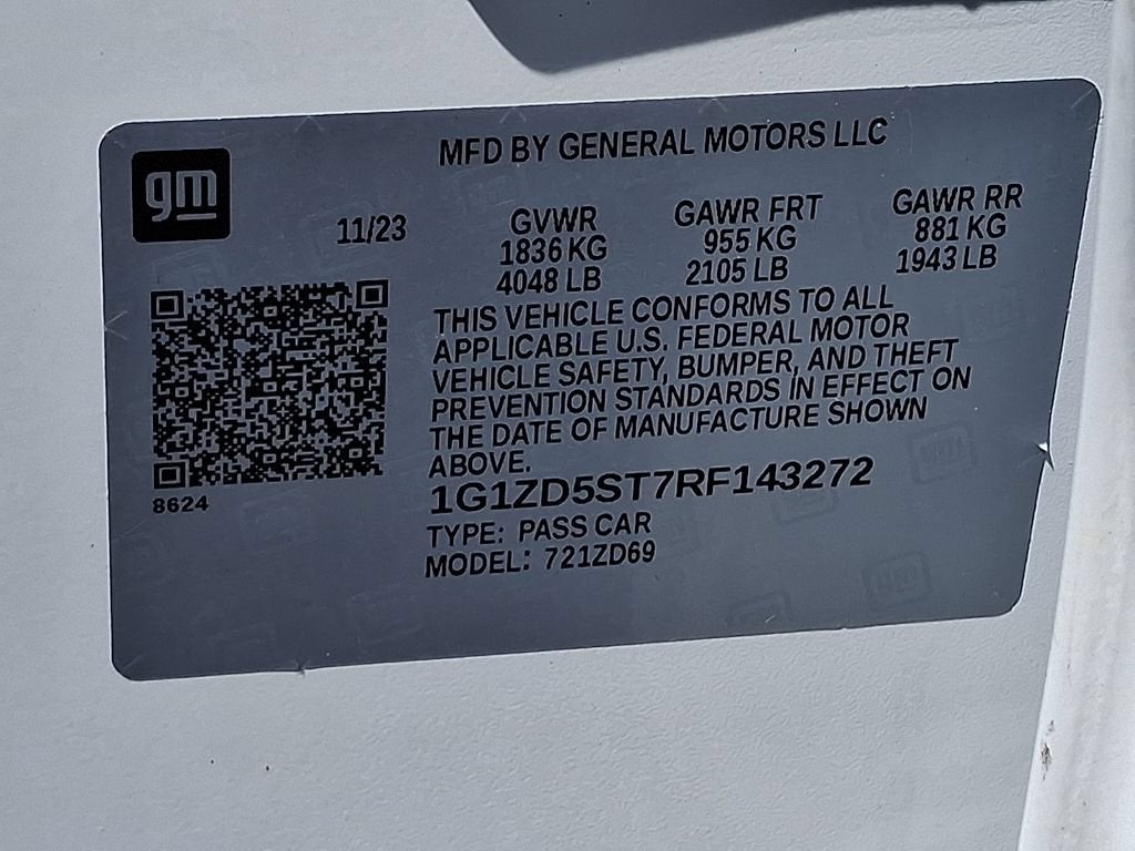 2024 Chevrolet Malibu 1LT