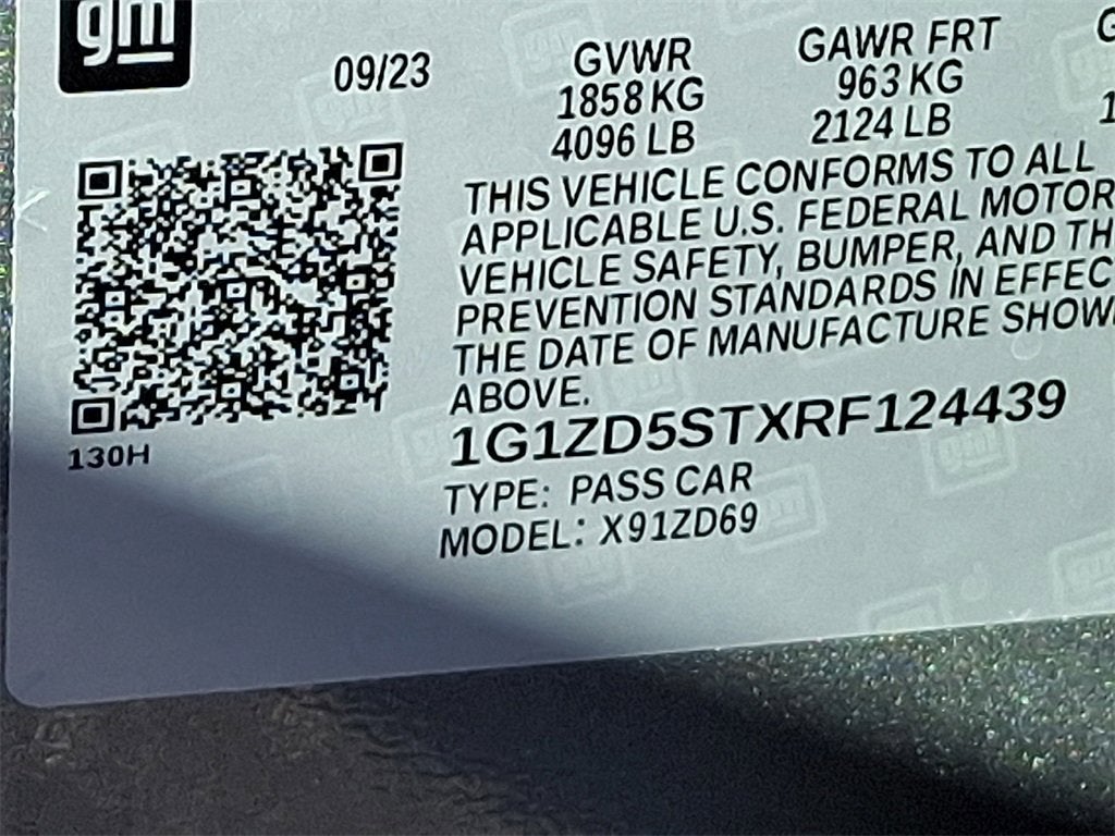 2024 Chevrolet Malibu 1LT