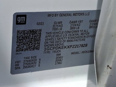 2023 Chevrolet Silverado 1500 LT (2FL)