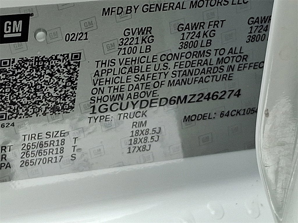 2021 Chevrolet Silverado 1500 LT