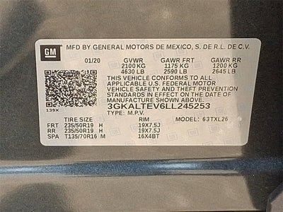 2020 GMC Terrain SLE