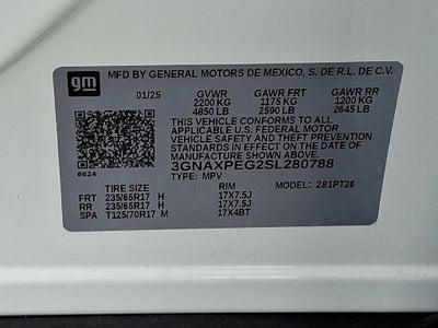 2025 Chevrolet Equinox LT