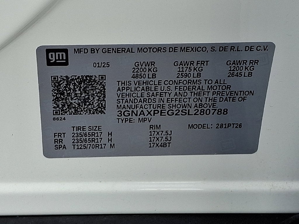 2025 Chevrolet Equinox LT