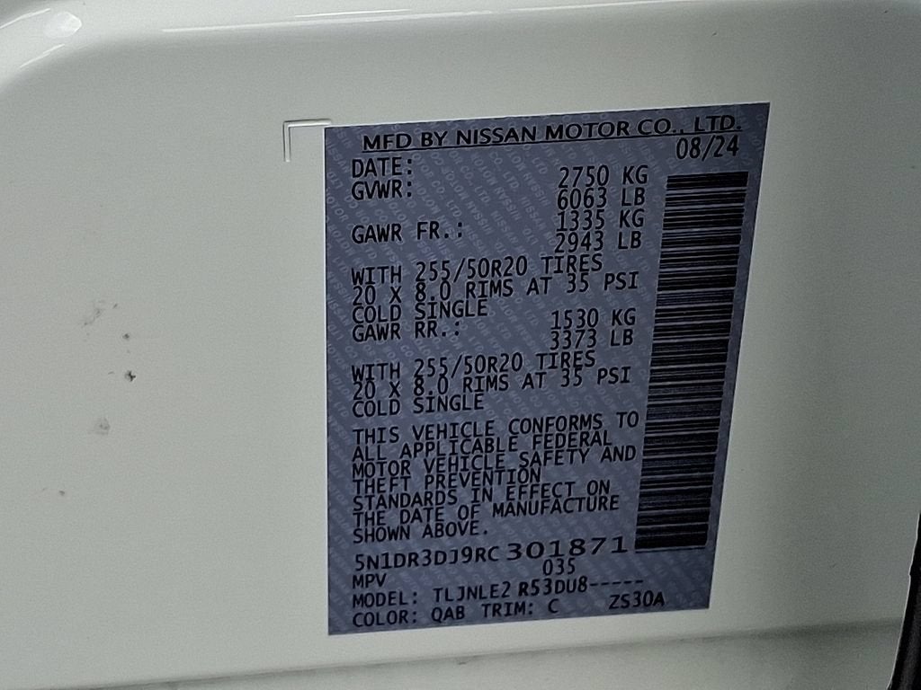 2024 Nissan Pathfinder Platinum