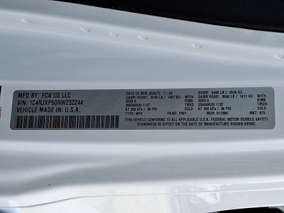 2024 Jeep Wrangler Sahara 4xe
