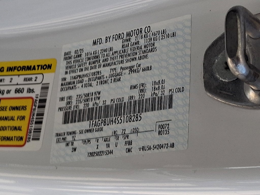 2025 Ford Mustang EcoBoost Premium