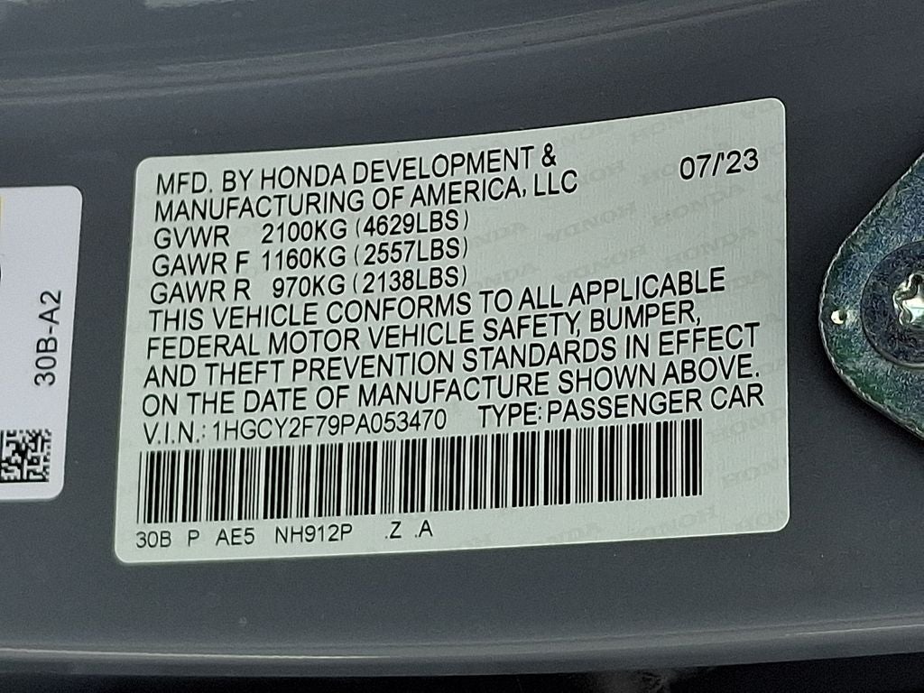 2023 Honda Accord Hybrid Sport-L