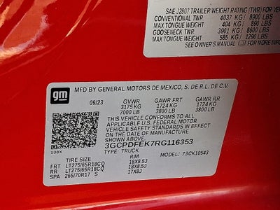 2024 Chevrolet Silverado 1500 LT Trail Boss