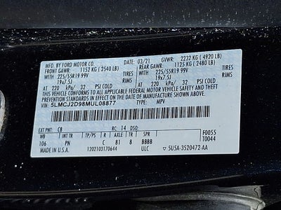 2021 Lincoln Corsair Reserve