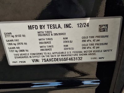 2025 Tesla Model X Base