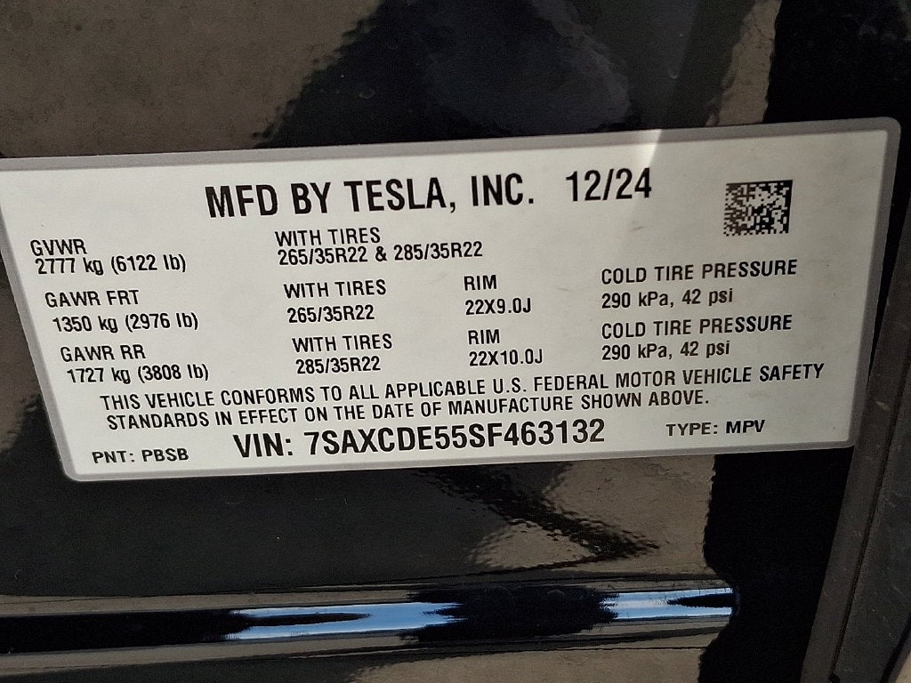 2025 Tesla Model X Base
