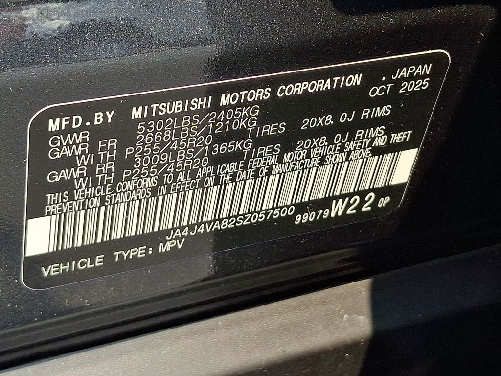 2025 Mitsubishi Outlander SE