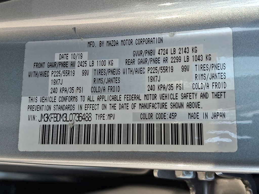 2020 Mazda Mazda CX-5 Grand Touring