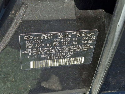 2025 Hyundai Sonata SEL