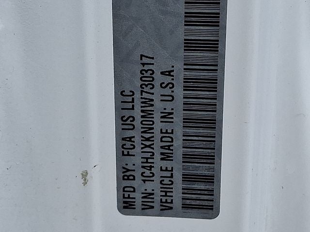 2021 Jeep Wrangler Sport RHD 4x4