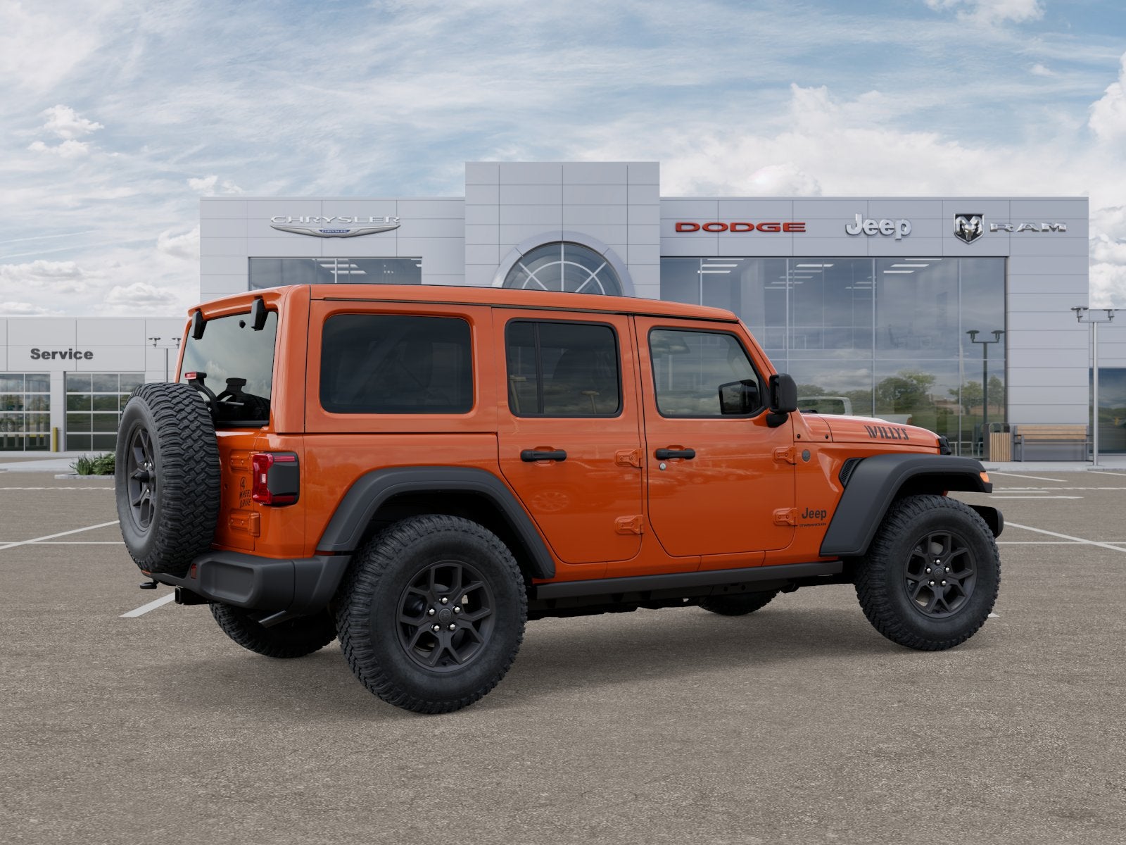 2025 Jeep Wrangler WRANGLER 4-DOOR WILLYS