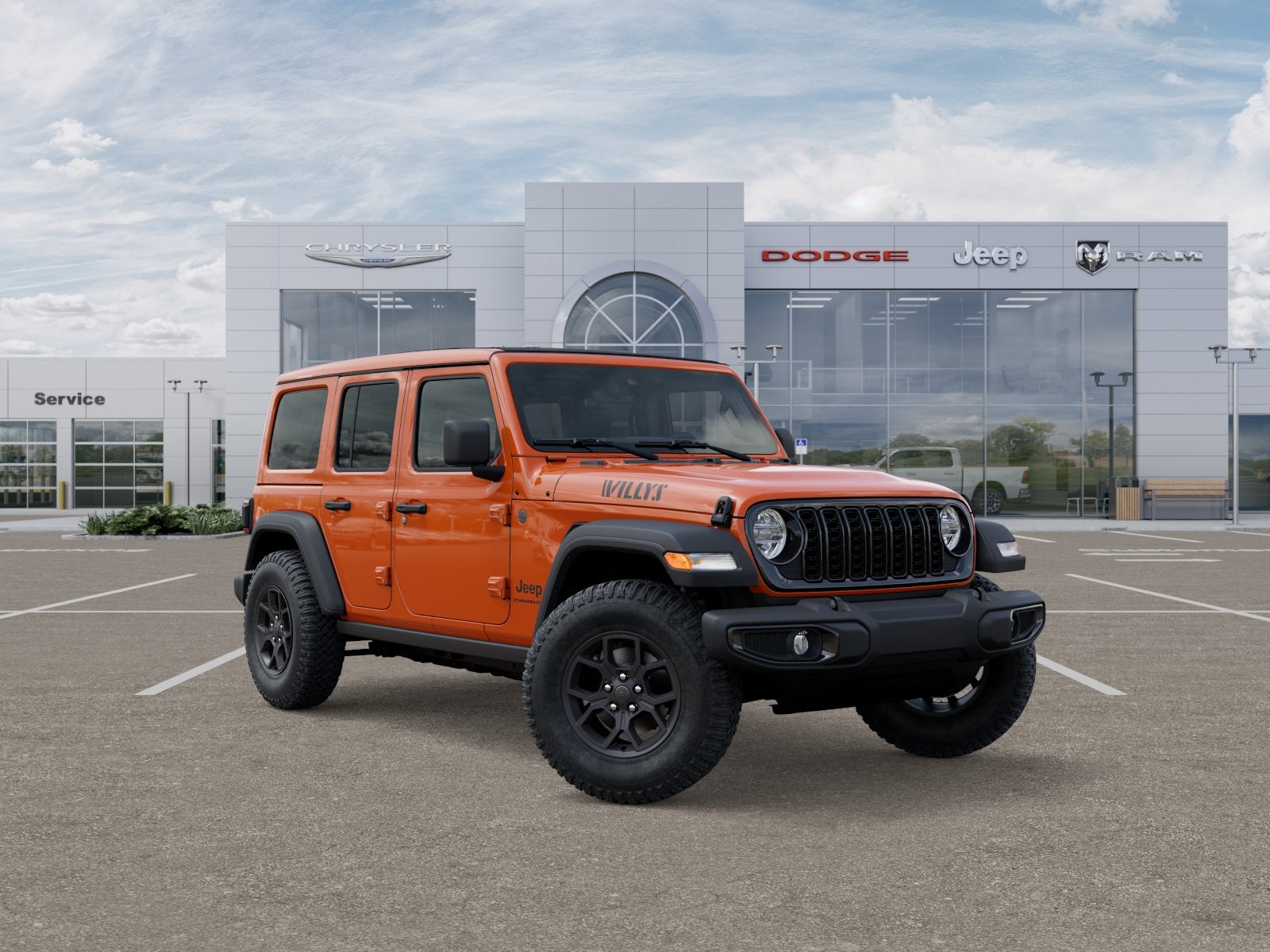 2025 Jeep Wrangler WRANGLER 4-DOOR WILLYS