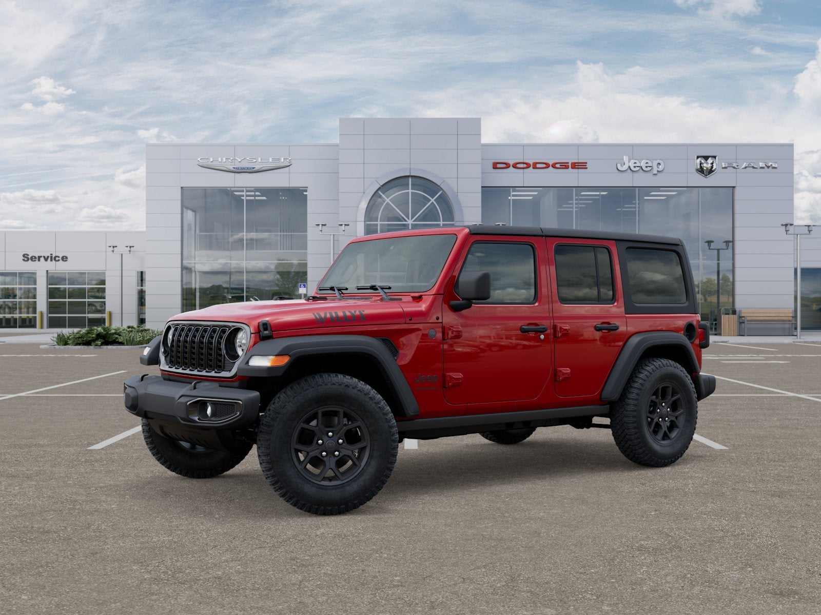 2025 Jeep Wrangler WRANGLER 4-DOOR WILLYS