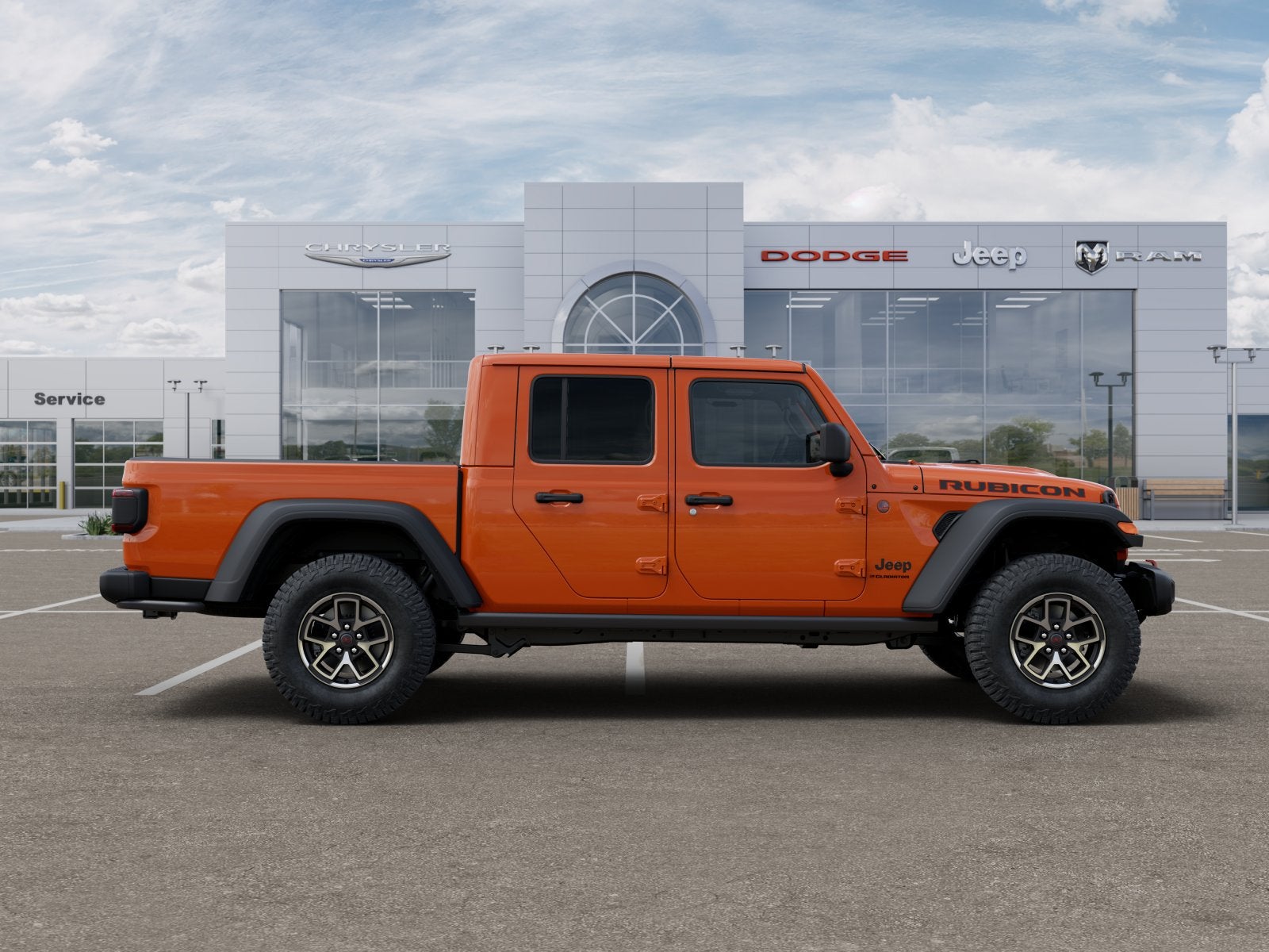 2025 Jeep Gladiator GLADIATOR RUBICON 4X4
